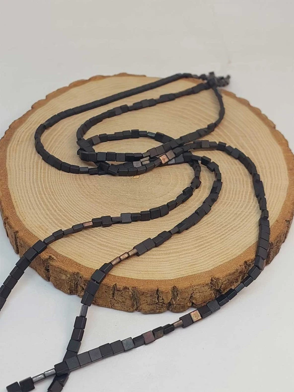 Hematit Taşı Dizi 4*2mm (49626) - Resim 3