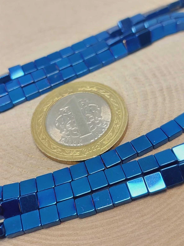 Hematit Taşı Dizi 4*2mm (49628) - Resim 2