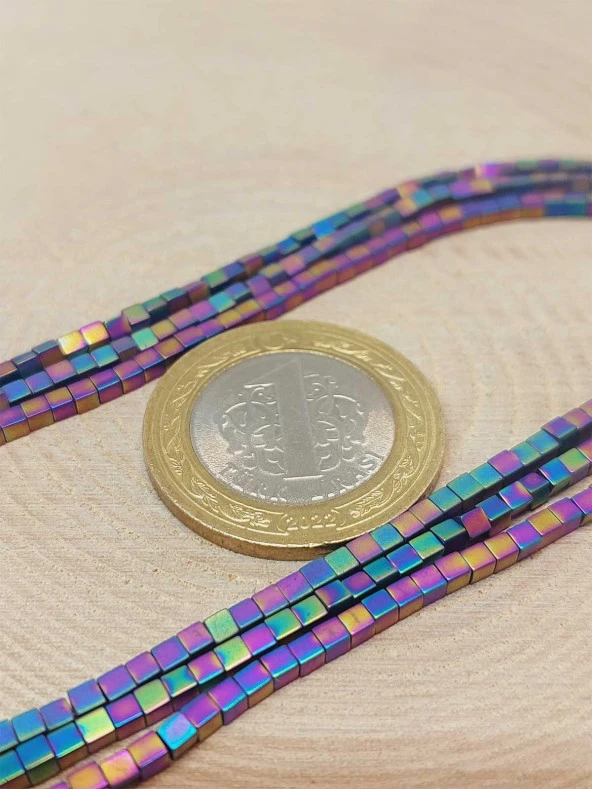 Hematit Taşı Dizi 2*2mm (49646) - 2