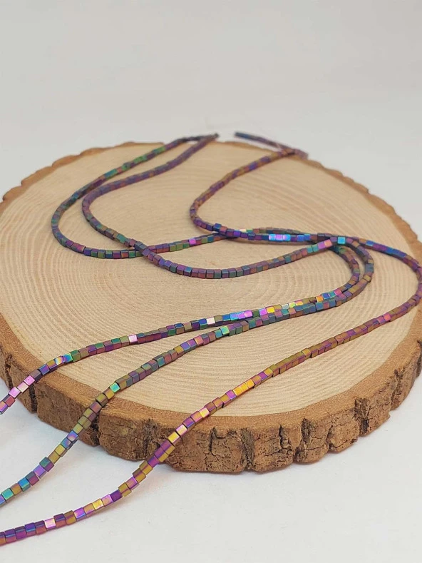 Hematit Taşı Dizi 2*2mm (49646) - 3