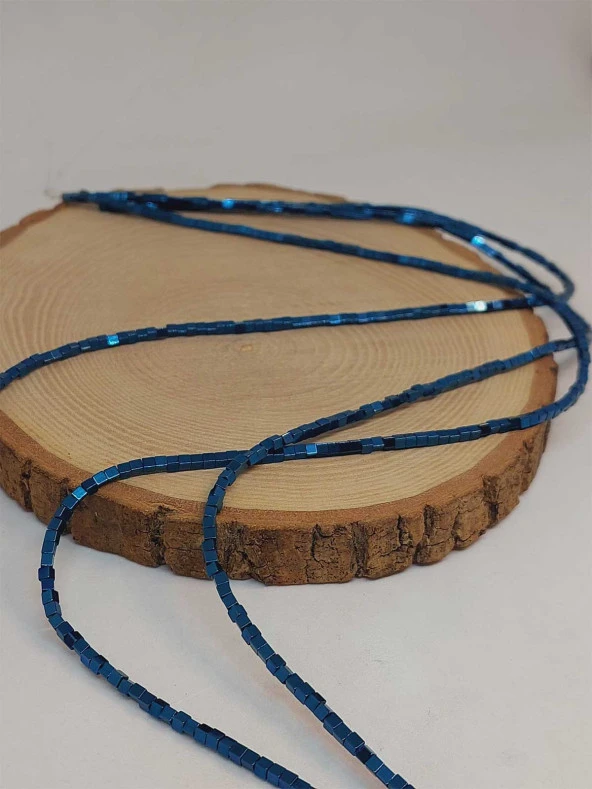 Hematit Taşı Dizi 2*2mm (49648) - Resim 3