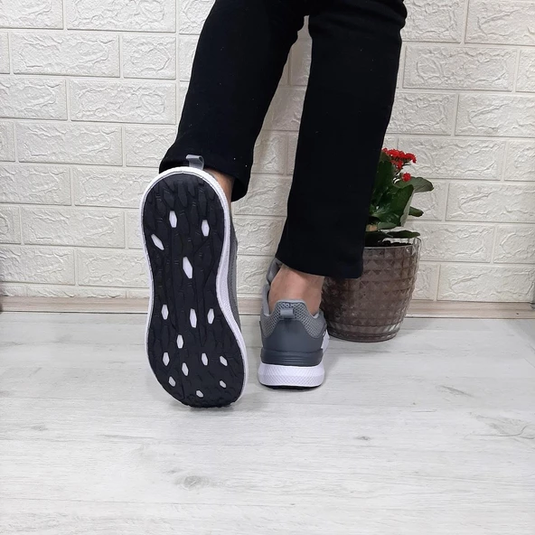 M.P 1603 Gri renk Rahat Koşu Erkek Spor Ayakkabı - 7