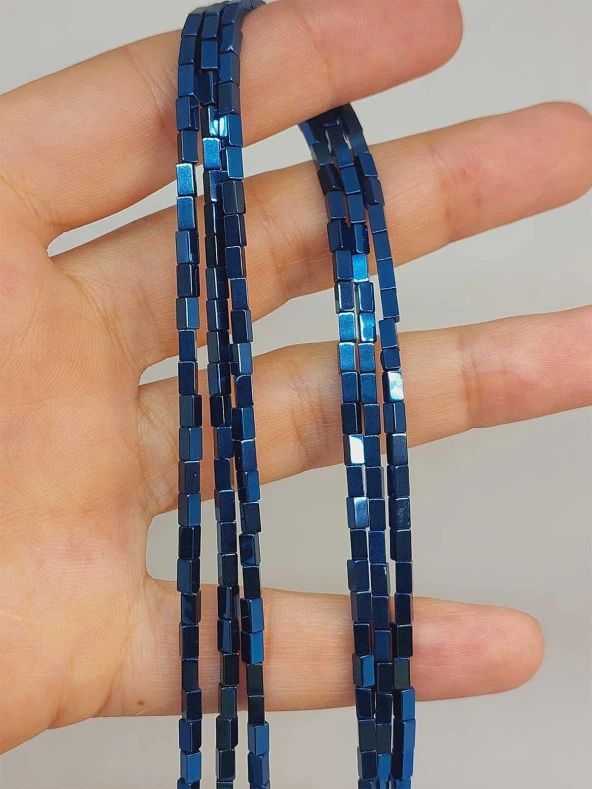 Hematit Taşı Dizi 2*4mm (49660) ürün görseli