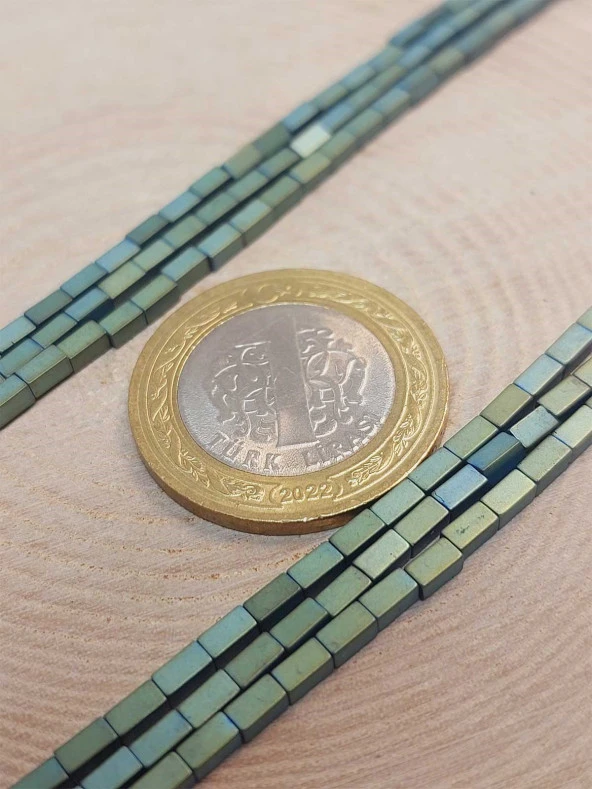 Hematit Taşı Dizi 2*4mm (49662) - Resim 2