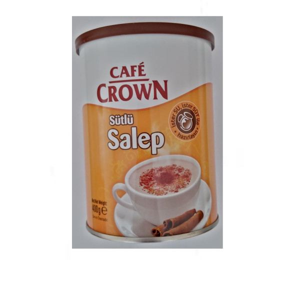 Cafe Crown Sütlü Salepli İçecek Tozu 400 g.