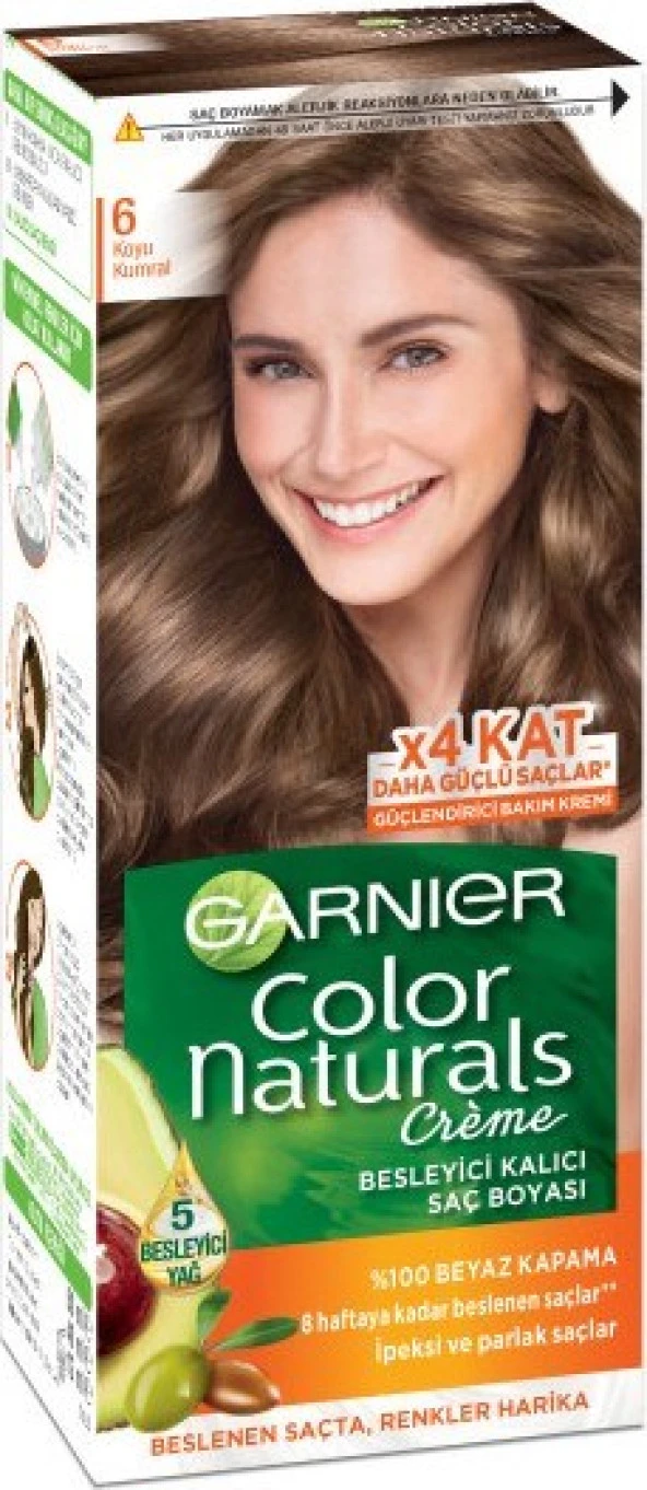 Garnier Color Naturals 6 Koyu Kumral