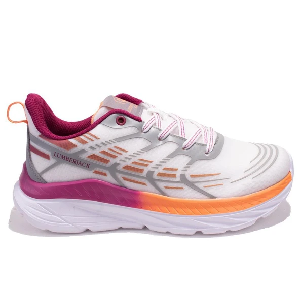 Lumberjack HawkCN Beyaz Ortopedik Günlük Kadın Spor Ayakkabı - 2
