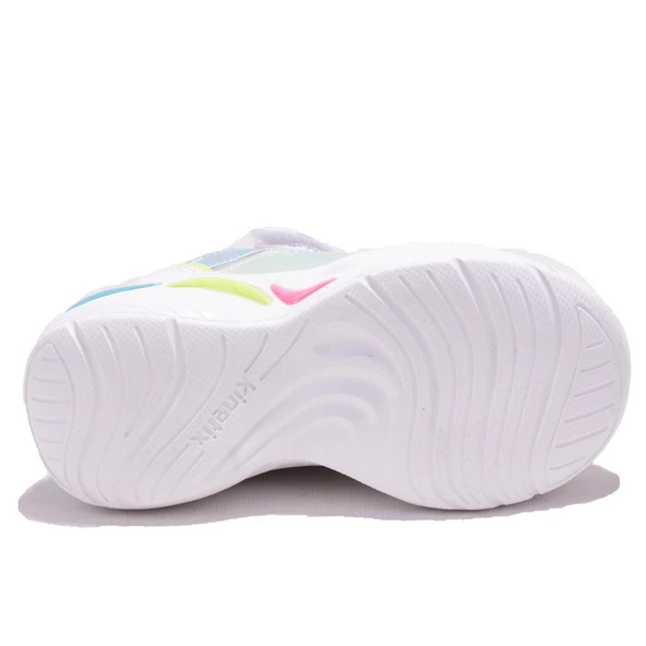 Kinetix WannaCN Beyaz Pembe Ortopedik Günlük Kız Çocuk Spor Ayakkabı - Resim 4