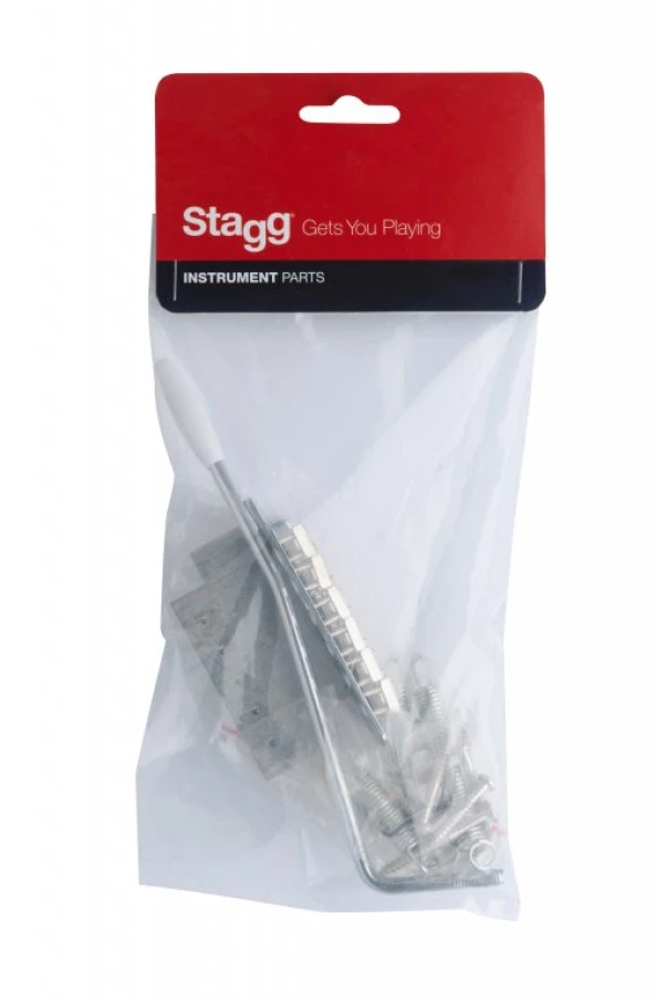 STRAT ELEKTRO GİTAR İÇİN KÖPRÜ STAGG SP BRST CH - Resim 2