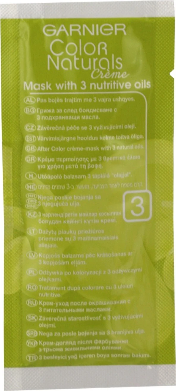 Garnier Color Naturals 7/3 - Fındık Kabuğu Saç Boyası - Resim 6