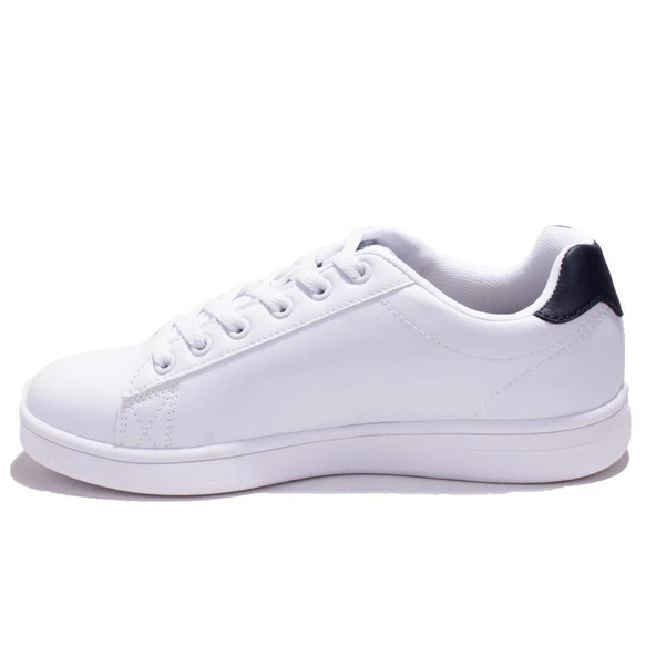 U.s Polo Assn CostaCN Beyaz Lacivert Ortopedik Günlük Kadın Spor Ayakkabı - Resim 3