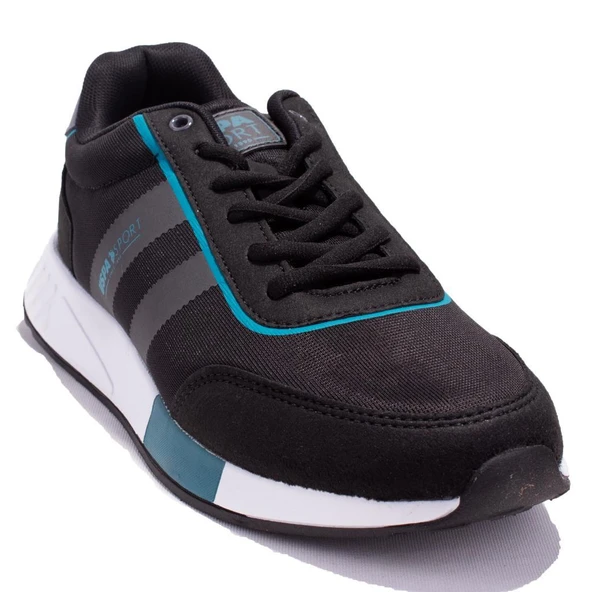 U.S Polo Assn DragoCN Siyah Mavi Ortopedik Günlük  Erkek Spor Ayakkabı ürün görseli