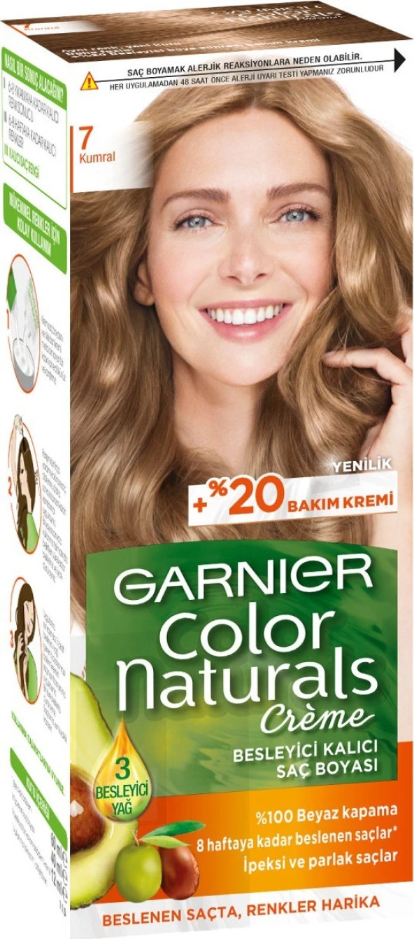 Garnier Color Naturals 7/0 - Kumral Saç Boyası