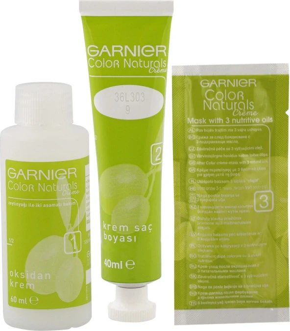 Garnier Color Naturals 9/0 - Sarı Saç Boyası - 3