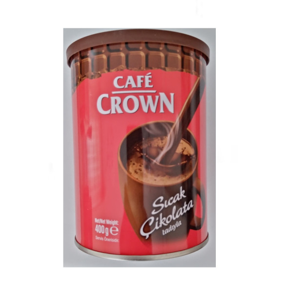 Cafe Crown Toz İçecek 2x400 g. (Salep + Sıcak Çikolata Tadıyla)