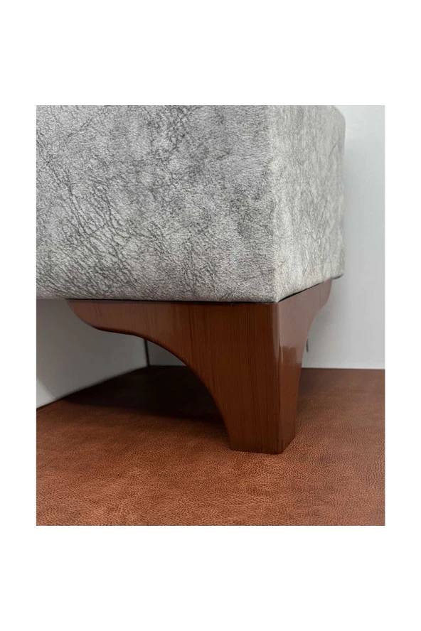 Bellona Mobilya Koltuk Çekyat Baza Chester Tv Ünitesi Ayağı Kahve 9,5 Cm 16 Adet - 3