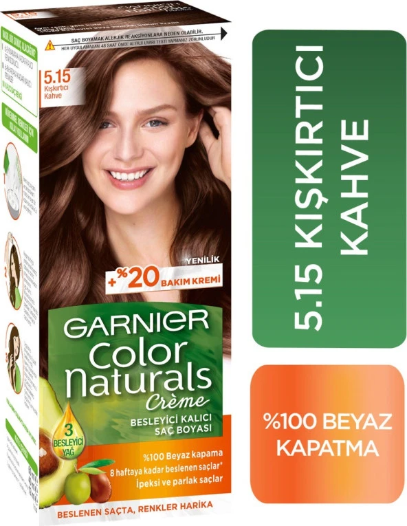Garnier Color Naturals 5.15 Kışkırtıcı Kahve