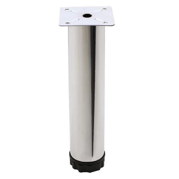 Ayarlanabilir Mobilya Kanepe Baza Koltuk Metal Destek Yükseltici Ayağı 25 cm Krom Ayakları (8 ADET) - 4