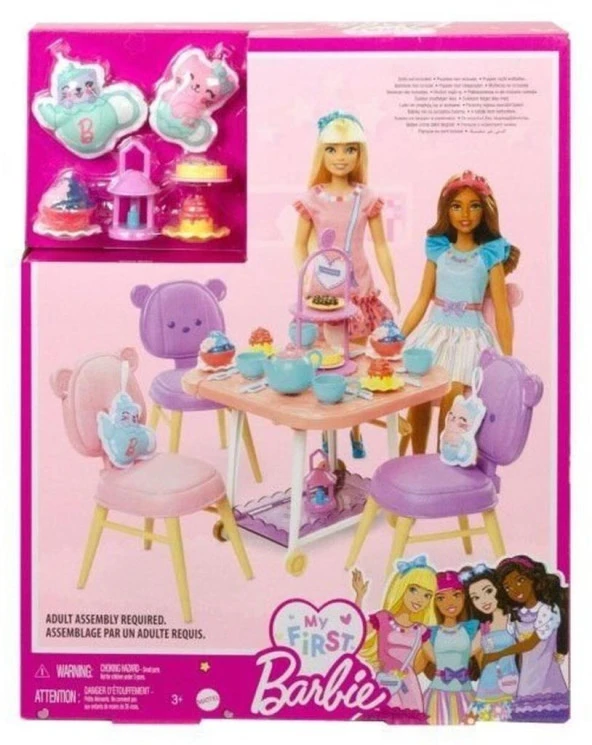 My First Barbie Barbie'nin Çay Partisi HMM65 Lisanslı Ürün