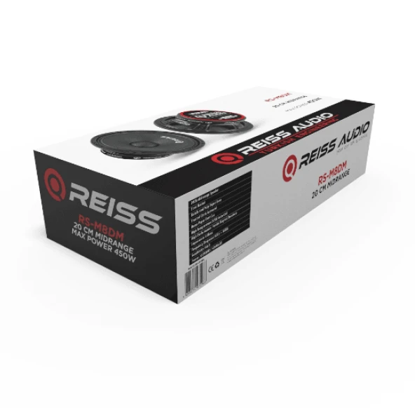 REİSS AUDİO RS-M8DM 20CM MİDRANGE - 5