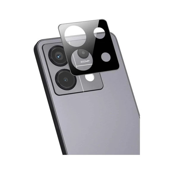 Vendas Xiaomi Redmi Note 13 Pro 5G Uyumlu Temperli 3D Cam Kamera Lens Koruyucu