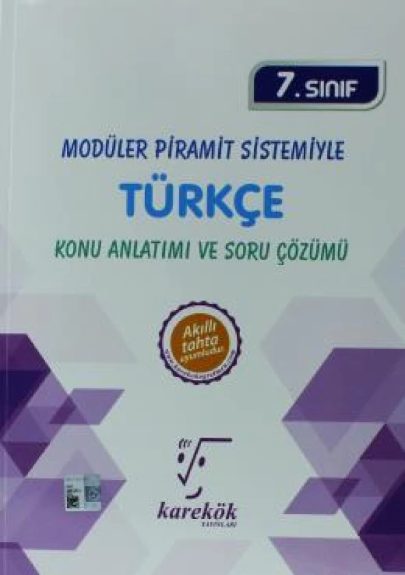 7.SINIF TÜRKÇE KONU ANLATIM SORU ÇÖZÜMÜ   KAREKÖK