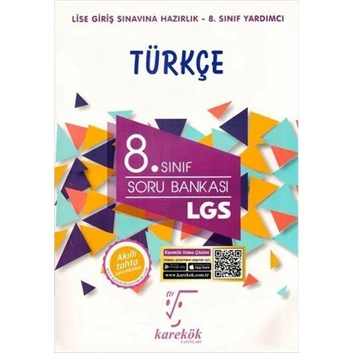 KAREKÖK 8.SINIF TÜRKÇE SORU BANKASI