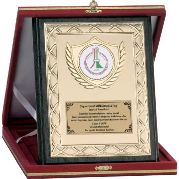 ODAK KUPA - Ahşap Plaketler - PL-057 A - 18x24 cm ürün görseli 1