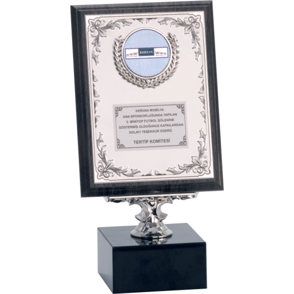ODAK KUPA - Ahşap Plaketler - PL-066 B - 15x20 cm
