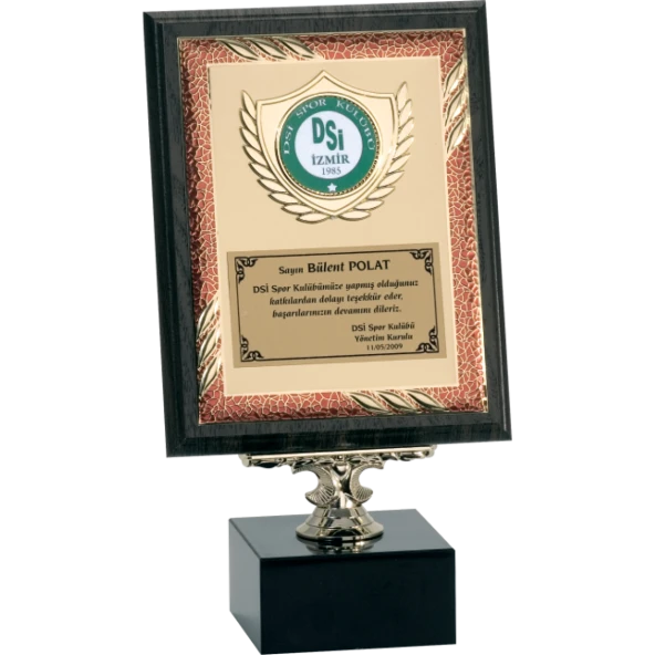 ODAK KUPA - Ahşap Plaketler - PL-094 A - 18x24 cm