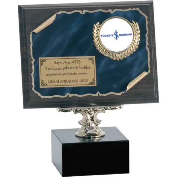 ODAK KUPA - Ahşap Plaketler - PL-108 B - 15x20 cm