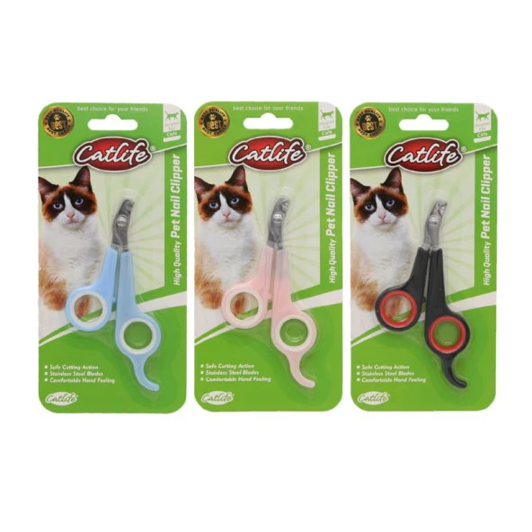 201014-Catlife Kediler İçin Tırnak Makası 12x6Cm