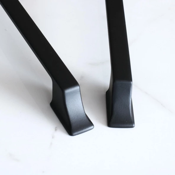 Mostar 128 mm Siyah Kulp Mobilya Mutfak Dolabı Çekmece Dolap Kulpları Kapak Kulpu Kulbu Metal 128 mm - Resim 5