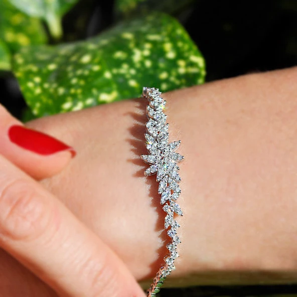 0.84 Karat Pırlanta Bileklik - Resim 2