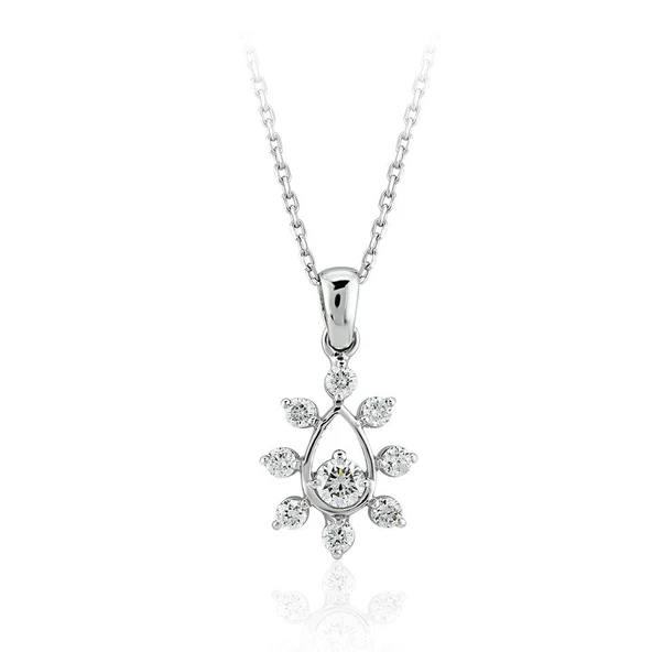 0.24 ct. Pırlanta Kolye