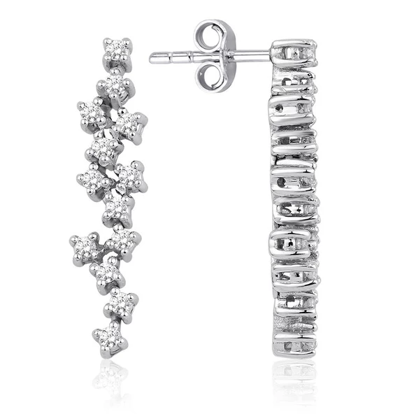 0.42 ct. Pırlanta Küpe