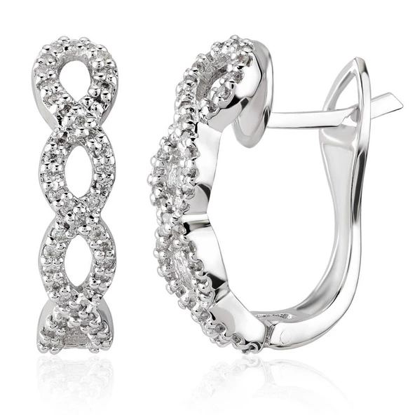 0.21 ct. Pırlanta Küpe