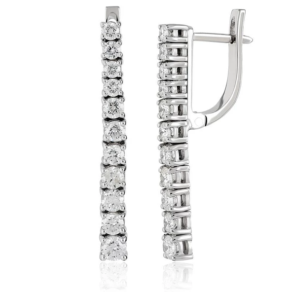 1.08 ct. Pırlanta Küpe