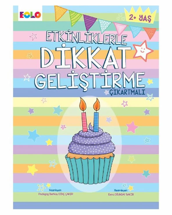 Eolo Etkinliklerle Dikkat Geliştirme (Çıkartmalı) 2+