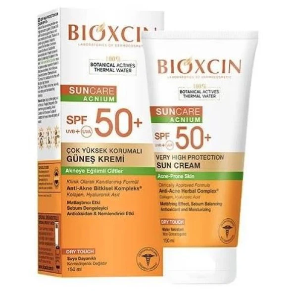 Bioxcin Sun Akneye Eğilimli Cilt Güneş Kremi SPF50+ 150 ml
