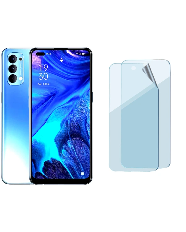 Oppo Reno 4 Uyumlu Hydrojel Esnek Kırılmaz Cam Ekran Koruyucu Film 8684609181777