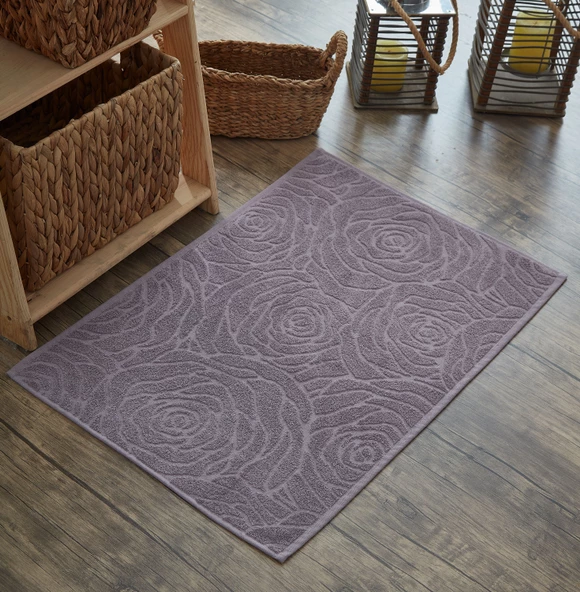 Ayak Havlusu I Banyo Paspası I Abdest Paspası I 1 adet 50x70cm - 4