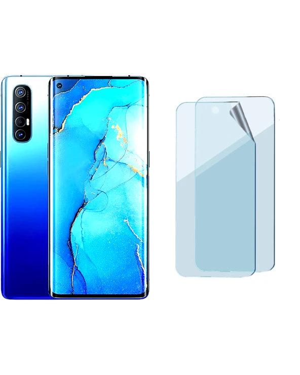 Oppo Reno 3 Pro Plus Uyumlu Hydrojel Esnek Kırılmaz Cam Ekran Koruyucu Film 8684609182521