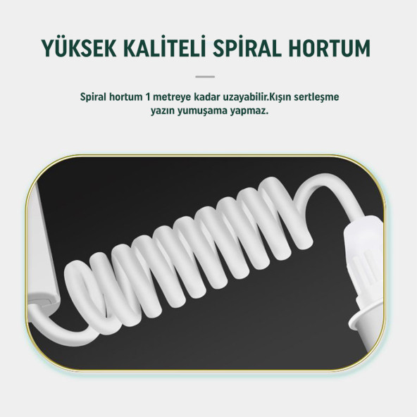 Musluk Aparatlı Ağız Duşu 2 Başlıklı Komple Ağız Bakımı - 3