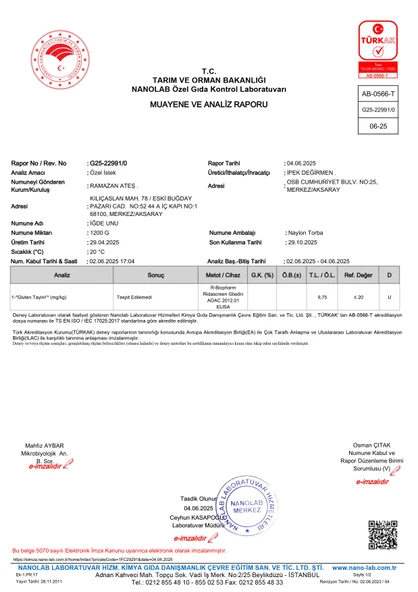 İpek Değirmen 1 KG Taş Değirmen Yeni Mahsül İğde Unu İğde Çekirdeği Tozu - Resim 2