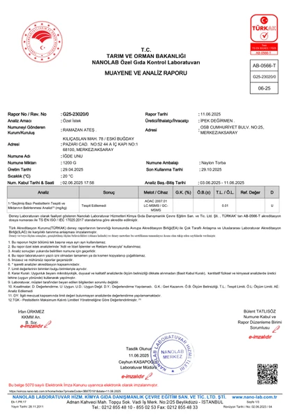 İpek Değirmen 1 KG Taş Değirmen Yeni Mahsül İğde Unu İğde Çekirdeği Tozu - Resim 3