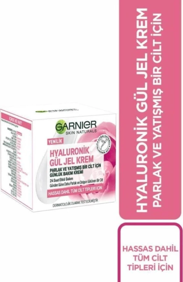 Garnier Hyaluronik Aloe Jely Krem Gül