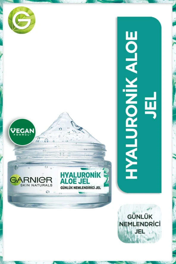 Garnier Hyaluronik Aloe Jel - Günlük Nemlendirici 50 Ml