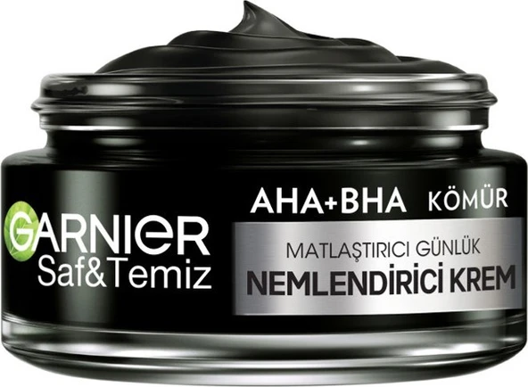 Garnier Aha Bha Kömür 3'Ü 1 Arada Matlaştırıcı Günlük Nemlendirici Krem 50ml - 2