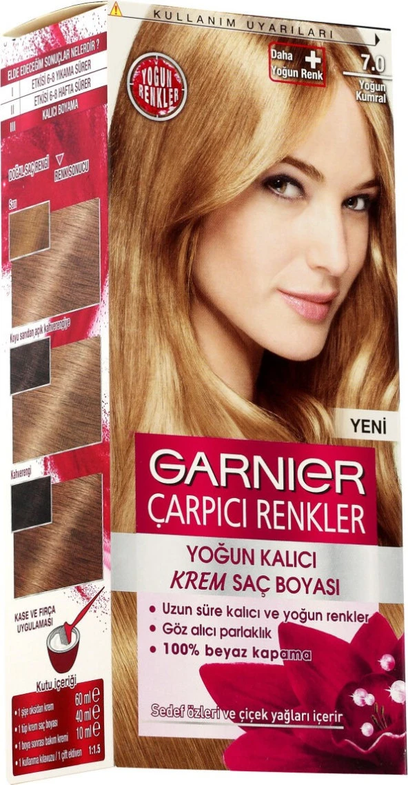 Garnier Çarpıcı Renkler 7.0 Bal Kumral - Resim 2